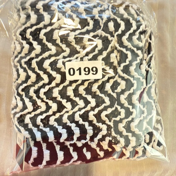 Black and White Zigzag Maxi Dress - Picture 7 of 7